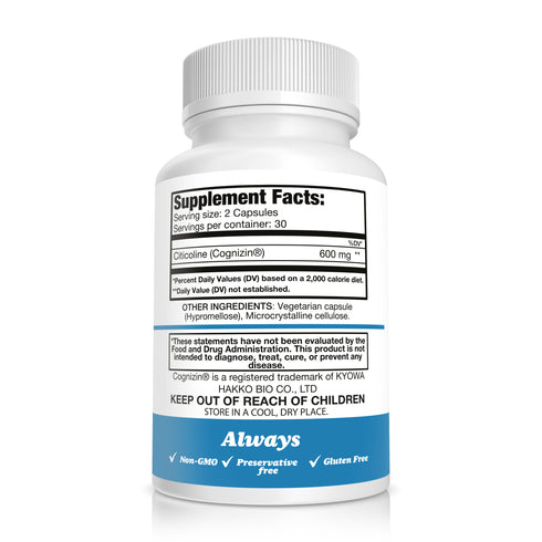 CDP Choline (Citicoline) Capsules